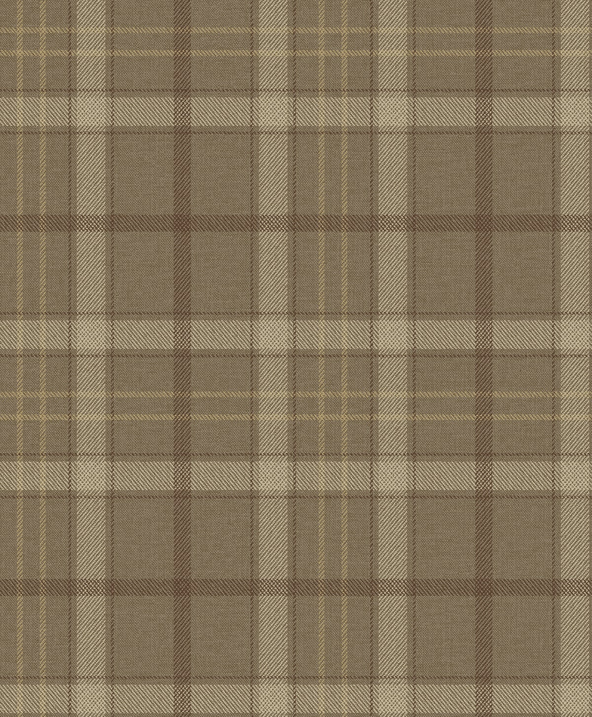Tailor Plaid Prepasted wallpaper in cafe latte color - pattern number EP10316 - by Seabrook in the Etten Prepasted Wallcovering collection