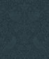 Tonal Bird Garden Prepasted wallpaper in slate blue color - pattern number EP10402 - by Seabrook in the Etten Prepasted Wallcovering collection
