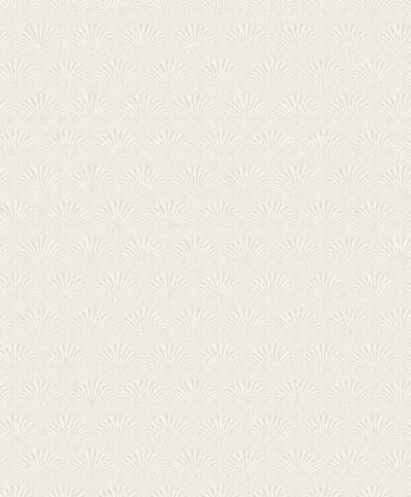 Fan wallpaper in white color - pattern number F-AF7001 - by Galerie in the Boutique collection
