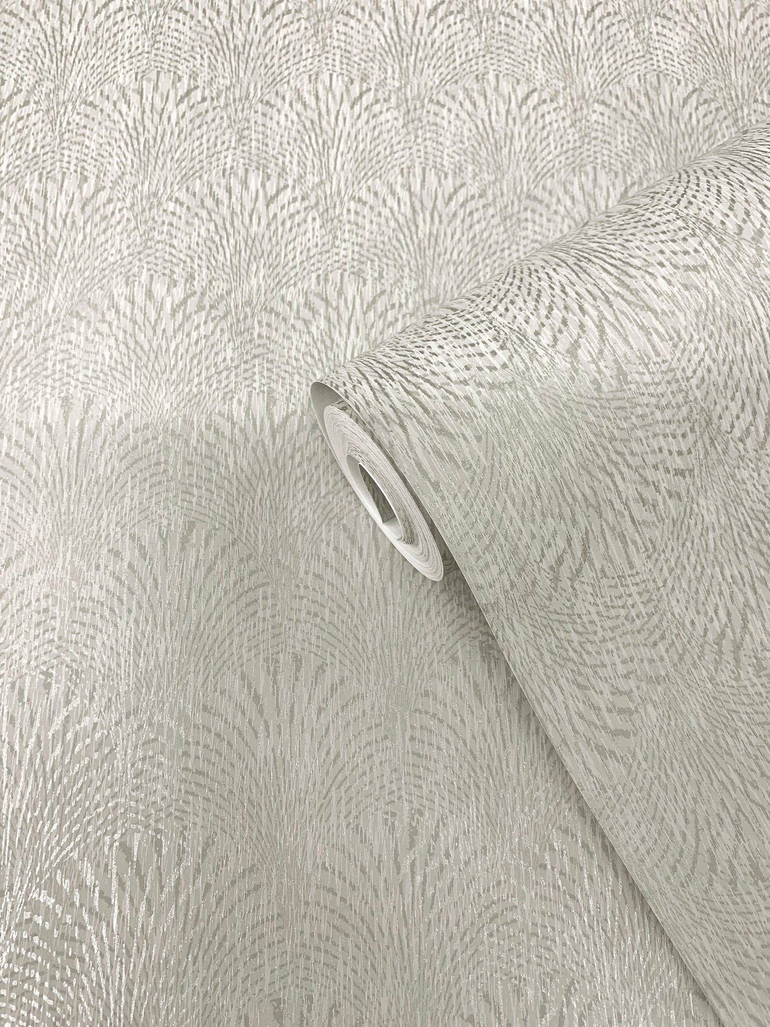 Fan wallpaper in beige color - pattern number F-AF7002 - by Galerie in the Boutique collection