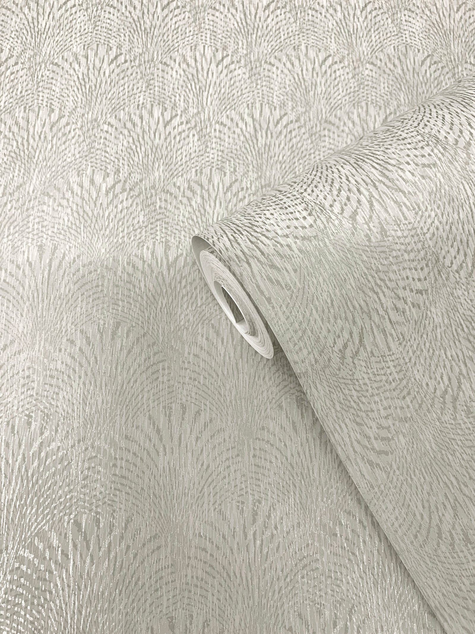 Fan wallpaper in beige color - pattern number F-AF7002 - by Galerie in the Boutique collection
