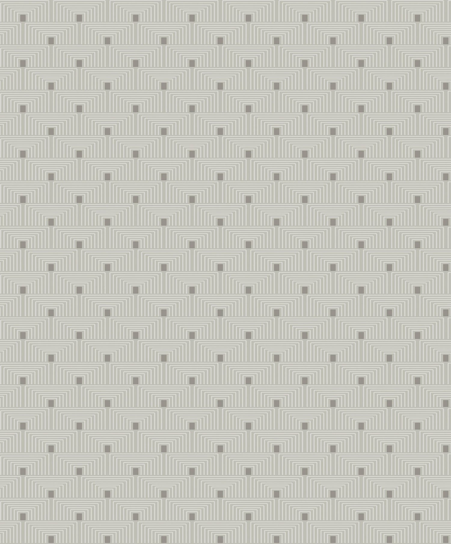 Geo Key wallpaper in silver grey color - pattern number F-PL3002 - by Galerie in the Boutique collection