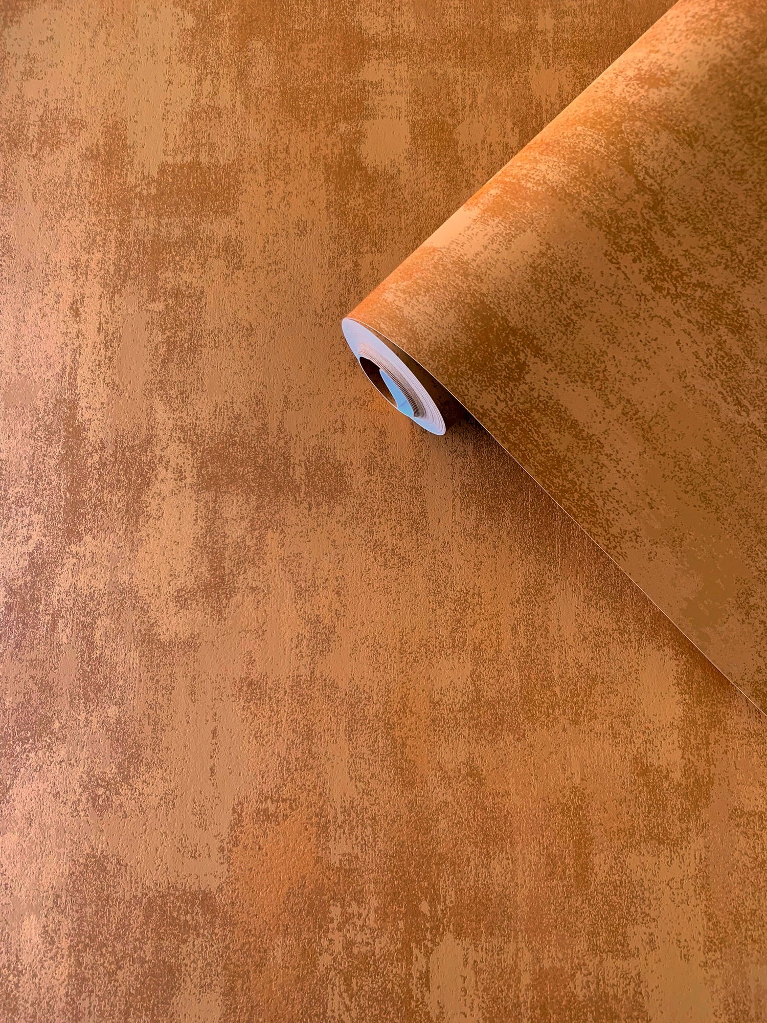 Tonal Plain wallpaper in orange color - pattern number F-VE5005 - by Galerie in the Boutique collection