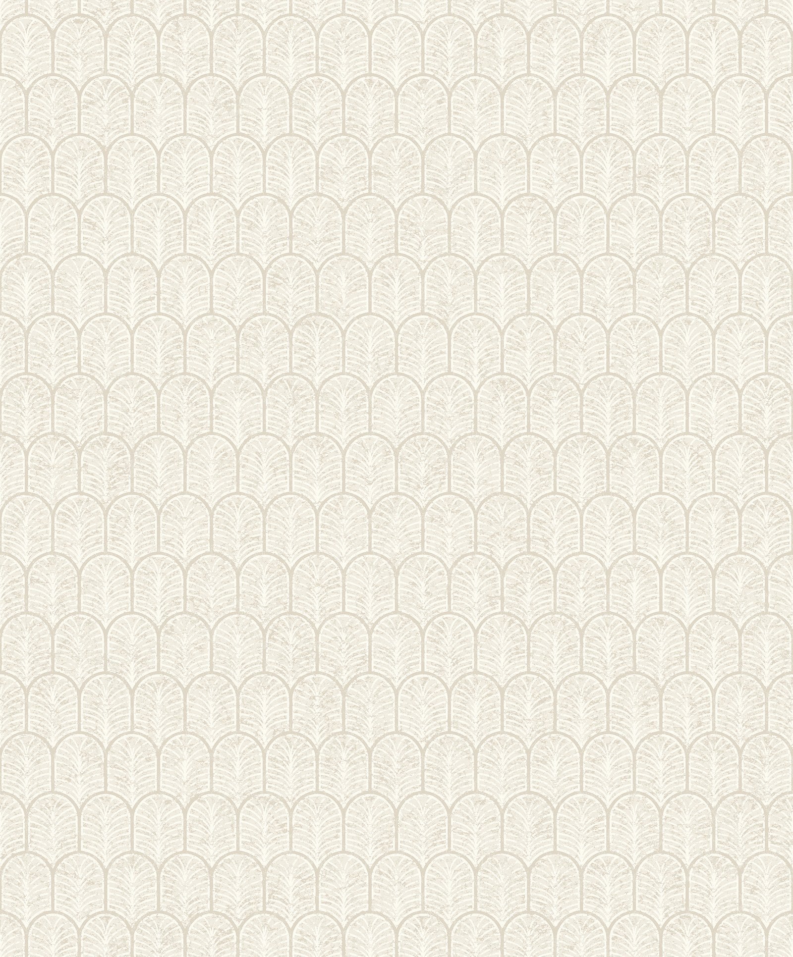 Geo Arch wallpaper in cream color - pattern number F-VL6001 - by Galerie in the Lustre collection