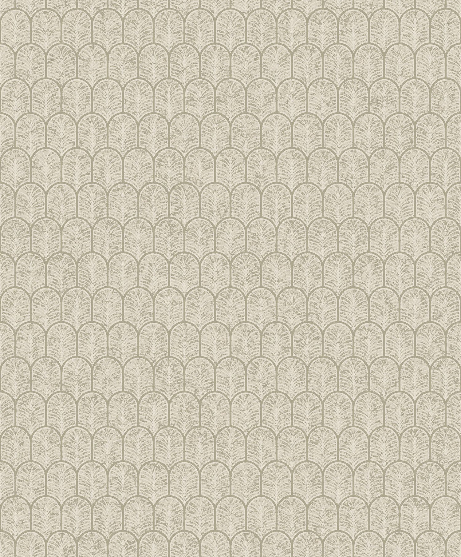 Geo Arch wallpaper in cream color - pattern number F-VL6003 - by Galerie in the Lustre collection