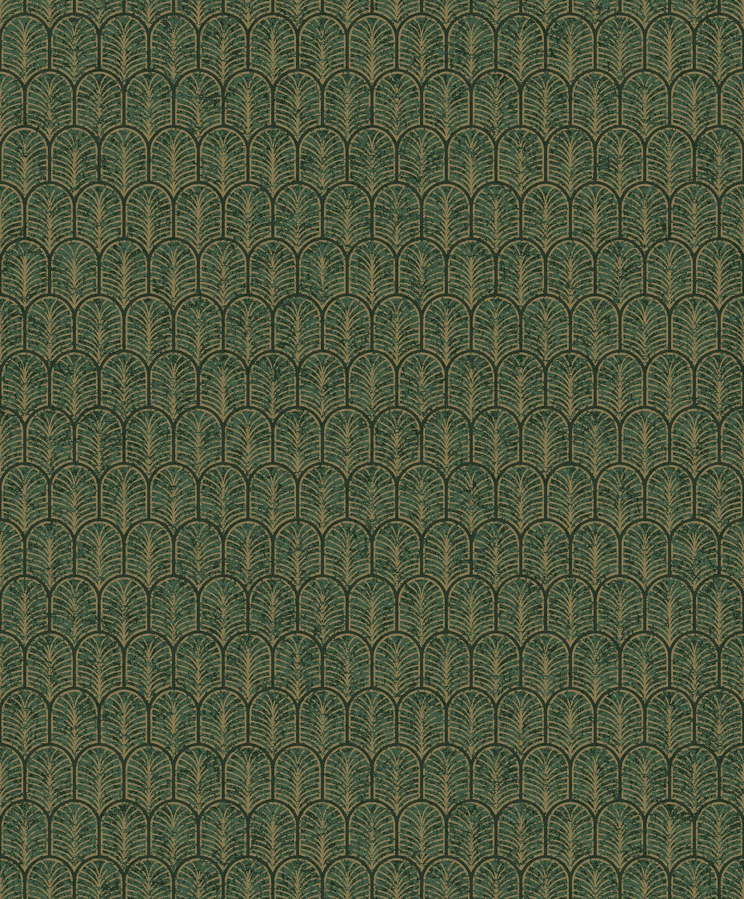 Geo Arch wallpaper in gold color - pattern number F-VL6006 - by Galerie in the Lustre collection
