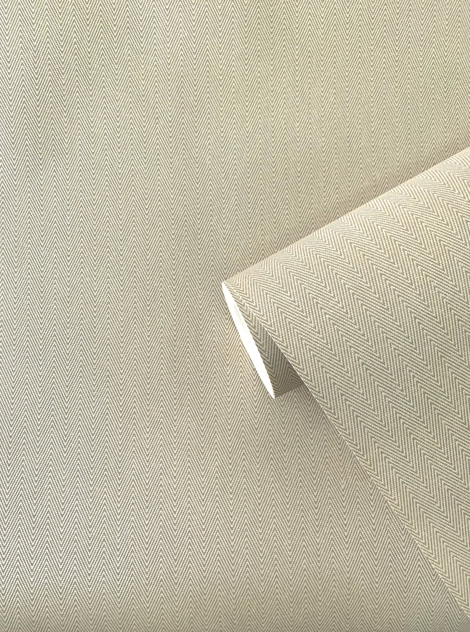 Herringbone wallpaper in beige color - pattern number F-WH3006 - by Galerie in the Boutique collection