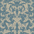 Damask wallpaper in blue color - pattern number G34111 - by Galerie in the Nordic Elements collection