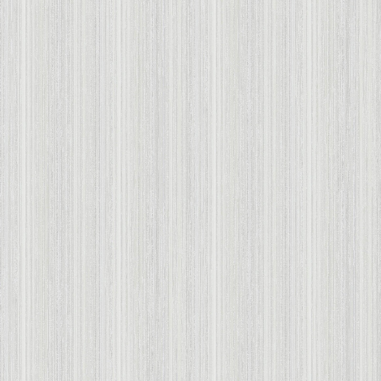 Stripe wallpaper in silver grey color - pattern number G34153 - by Galerie in the Nordic Elements collection