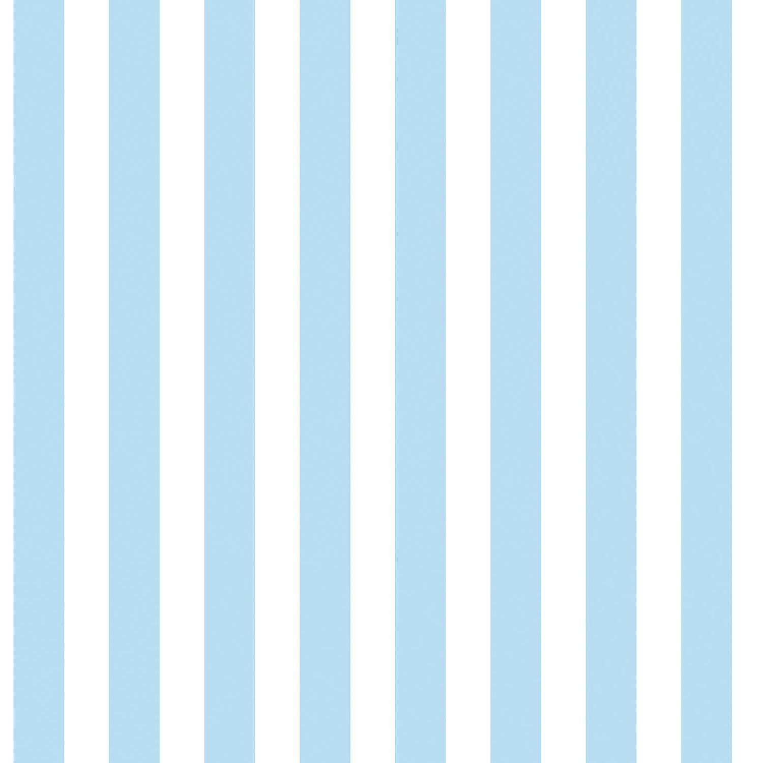 Regency Stripe wallpaper in blue color - pattern number G56025 - by Galerie in the Just 4 Kids 2 collection