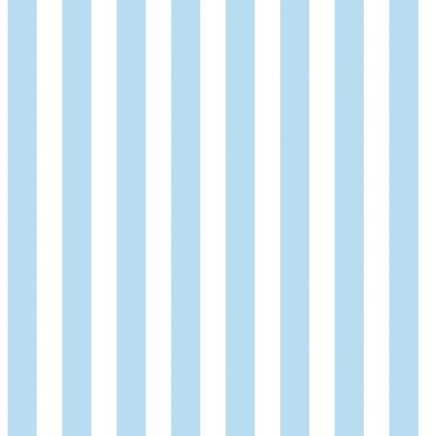 Regency Stripe wallpaper in blue color - pattern number G56025 - by Galerie in the Just 4 Kids 2 collection