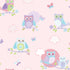 Colourful Owls wallpaper in pink color - pattern number G56036 - by Galerie in the Just 4 Kids 2 collection