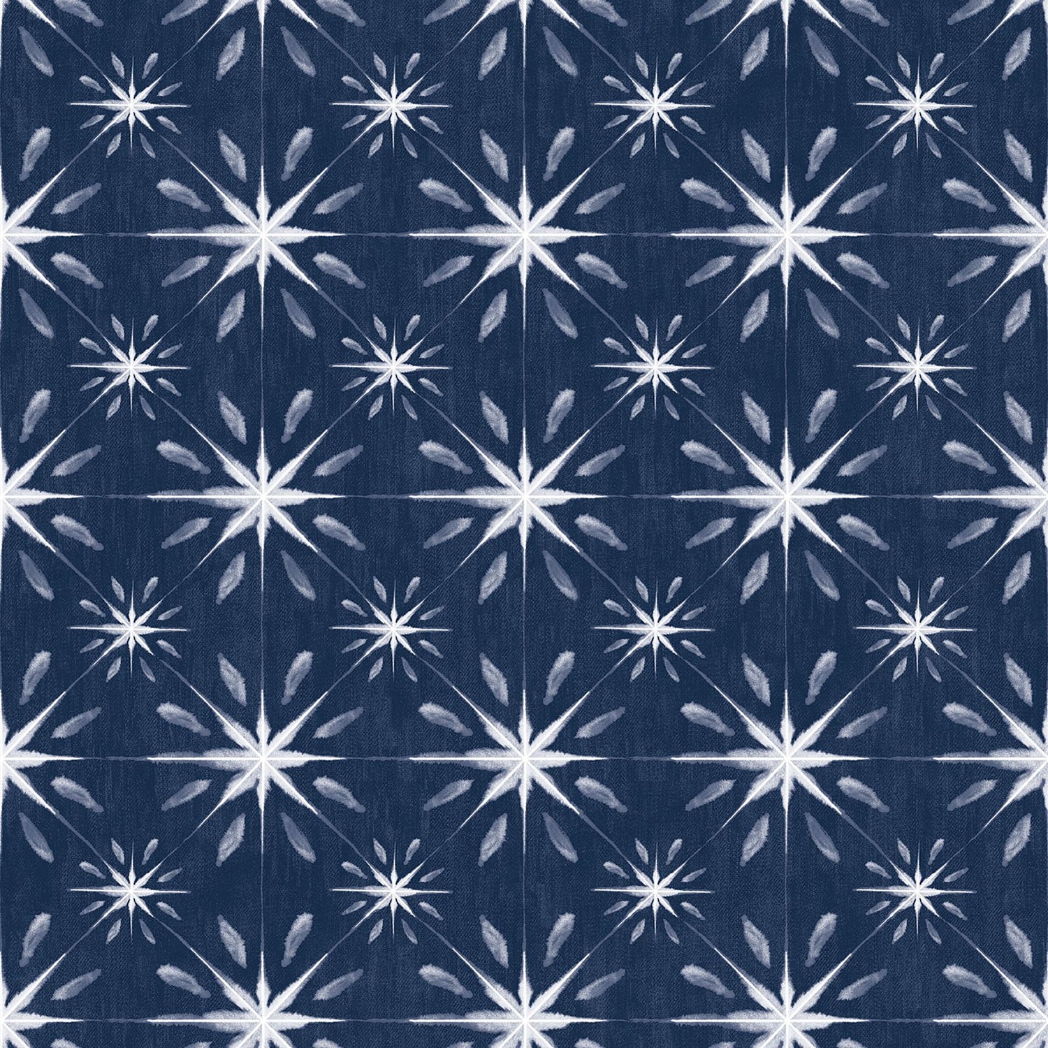 Geometric wallpaper in blue color - pattern number G56295 - by Galerie in the Nordic Elements collection
