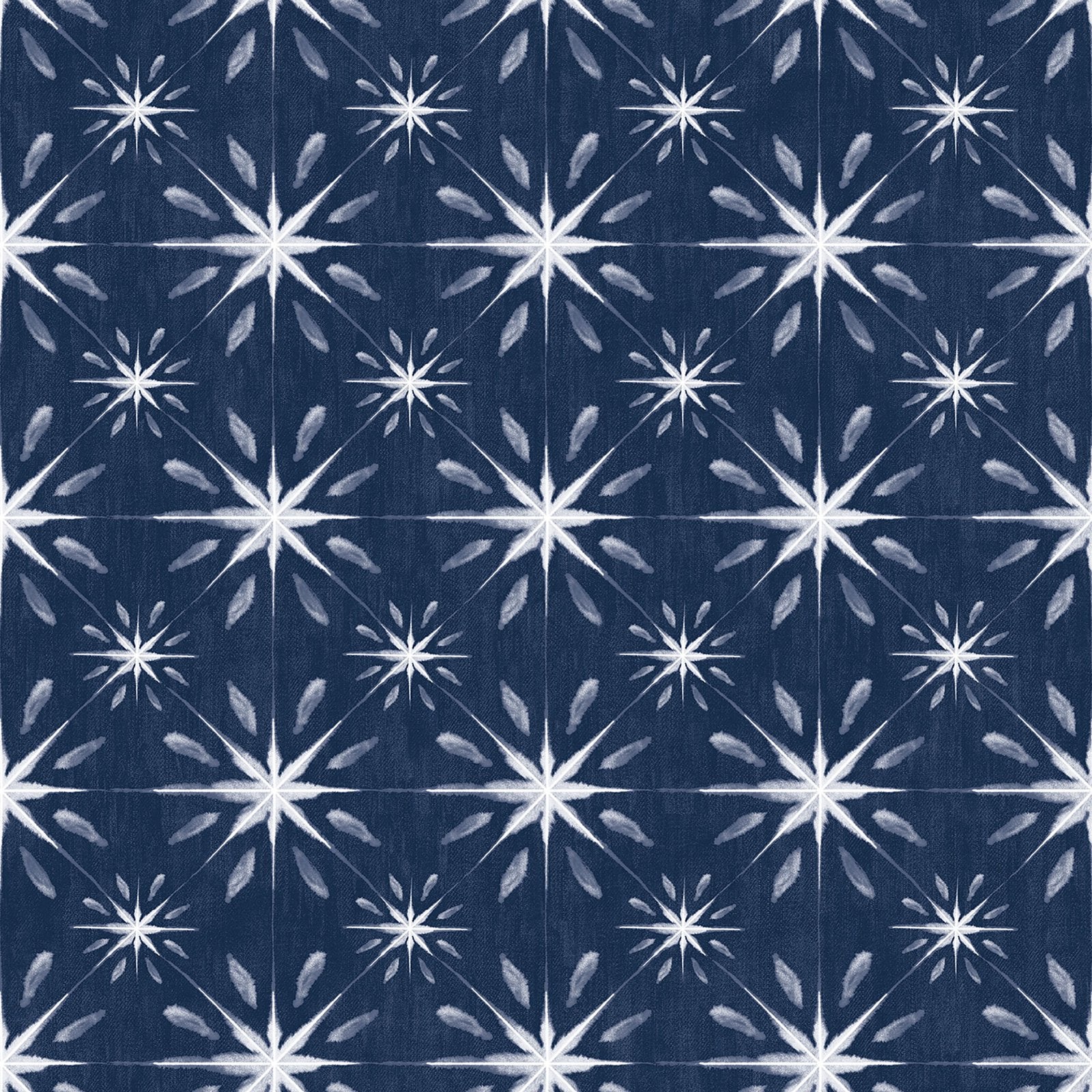 Geometric wallpaper in blue color - pattern number G56295 - by Galerie in the Nordic Elements collection