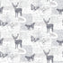 Motif wallpaper in silver grey color - pattern number G56296 - by Galerie in the Nordic Elements collection