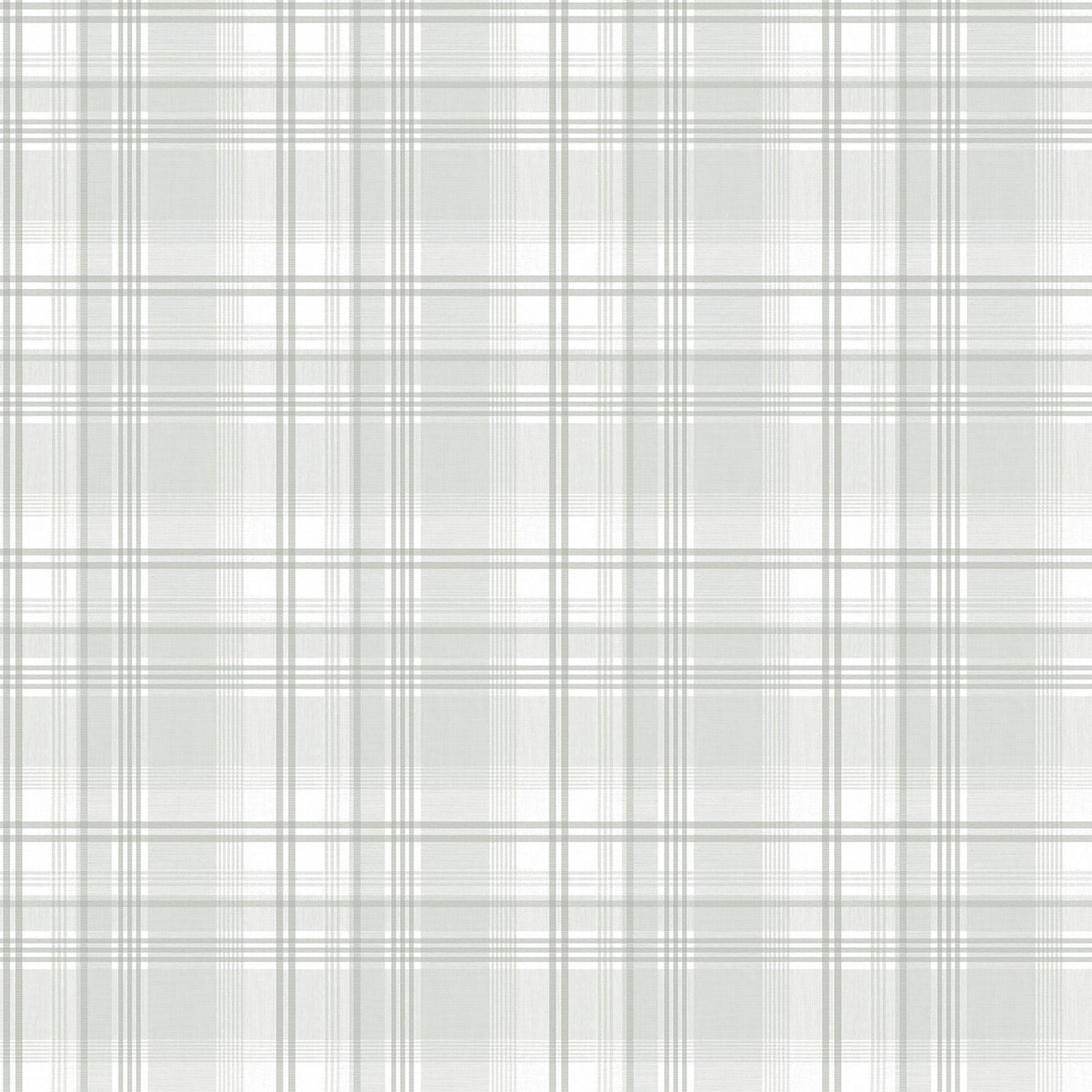 Check Plaid wallpaper in silver grey color - pattern number G56307 - by Galerie in the Nordic Elements collection