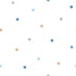 Giant Polko Dots wallpaper in blue color - pattern number G56520 - by Galerie in the Just 4 Kids 2 collection