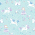 Unicorns and Princesses wallpaper in blue color - pattern number G56524 - by Galerie in the Just 4 Kids 2 collection