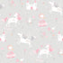 Unicorns and Princesses wallpaper in silver grey color - pattern number G56525 - by Galerie in the Just 4 Kids 2 collection