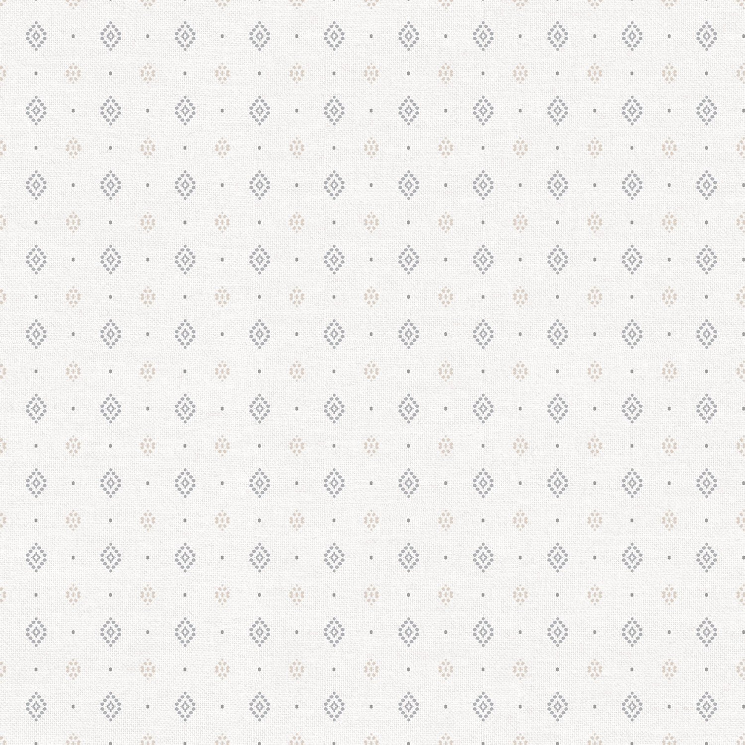 Diamond Motif wallpaper in silver grey color - pattern number G56530 - by Galerie in the Just 4 Kids 2 collection