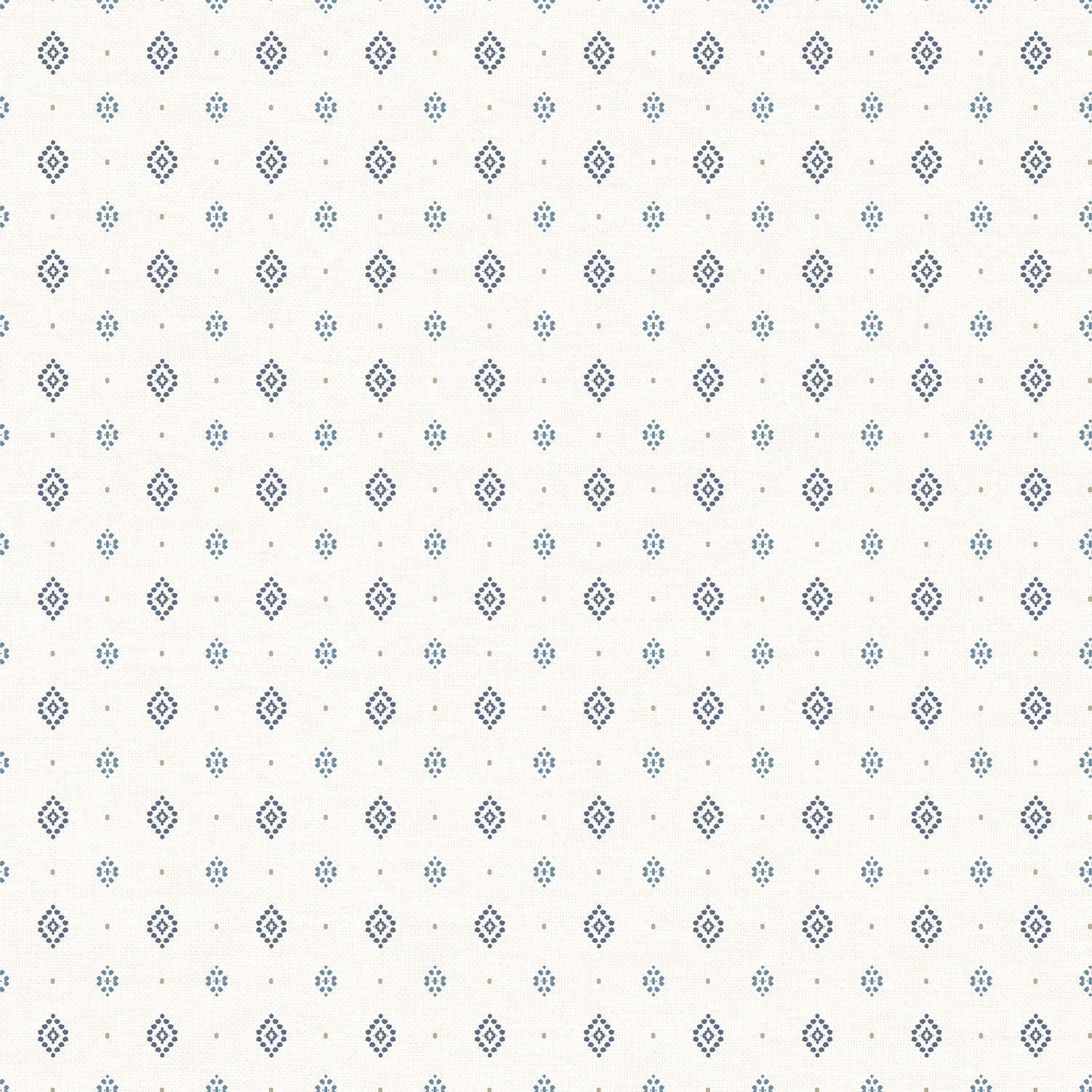 Diamond Motif wallpaper in blue color - pattern number G56531 - by Galerie in the Just 4 Kids 2 collection