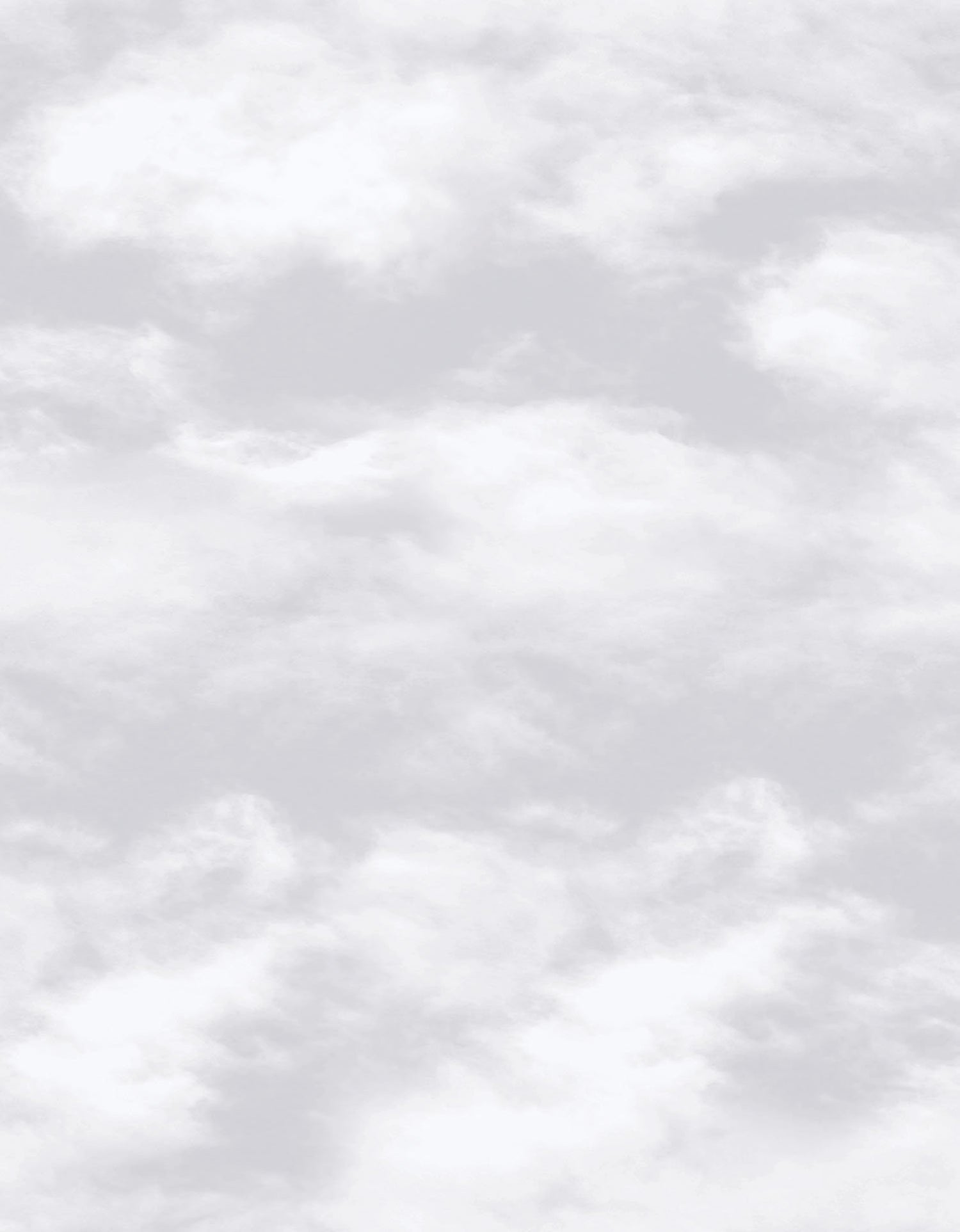 Clouds wallpaper in silver grey color - pattern number G56532 - by Galerie in the Just 4 Kids 2 collection