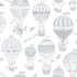 Balloon Journey wallpaper in silver grey color - pattern number G56542 - by Galerie in the Just 4 Kids 2 collection