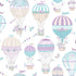Balloon Journey wallpaper in multi-coloured color - pattern number G56543 - by Galerie in the Just 4 Kids 2 collection