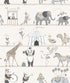 Circus Parade wallpaper in beige color - pattern number G56547 - by Galerie in the Just 4 Kids 2 collection
