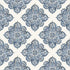 Motif wallpaper in blue color - pattern number G67368 - by Galerie in the Nordic Elements collection