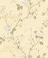 Luisella Floral wallpaper in beige color - pattern number G67602 - by Galerie in the Palazzo 2 collection