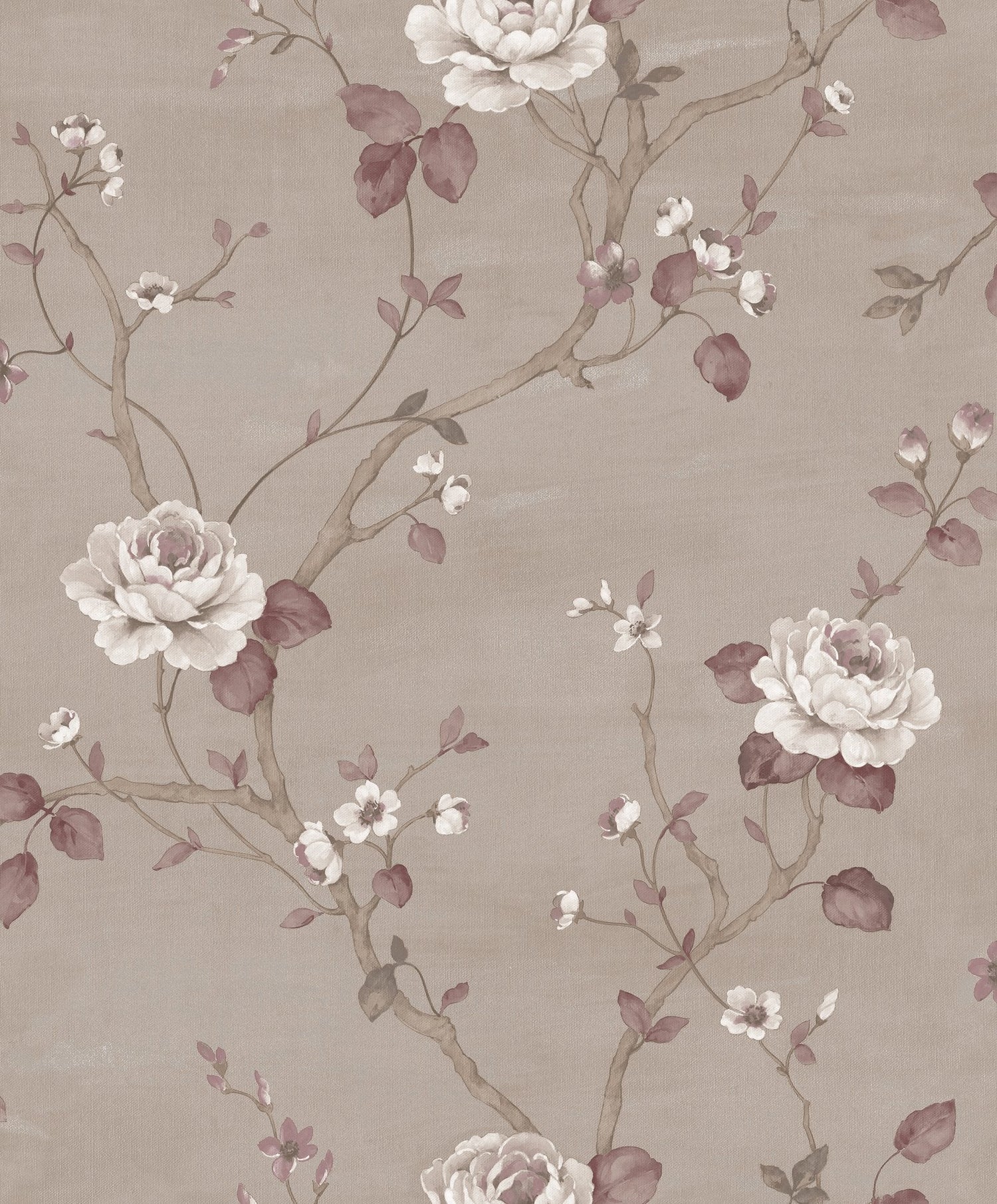 Luisella Floral wallpaper in pink color - pattern number G67605 - by Galerie in the Palazzo 2 collection