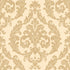 Damask wallpaper in gold color - pattern number G67608 - by Galerie in the Palazzo 2 collection