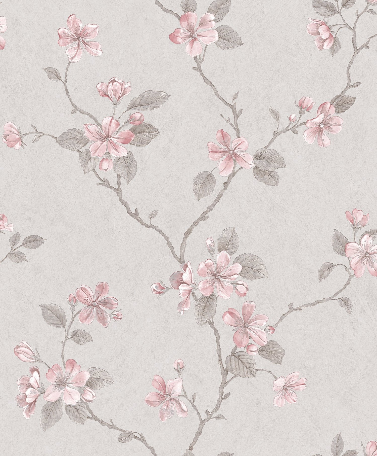 Floral wallpaper in pink color - pattern number G67614 - by Galerie in the Palazzo 2 collection