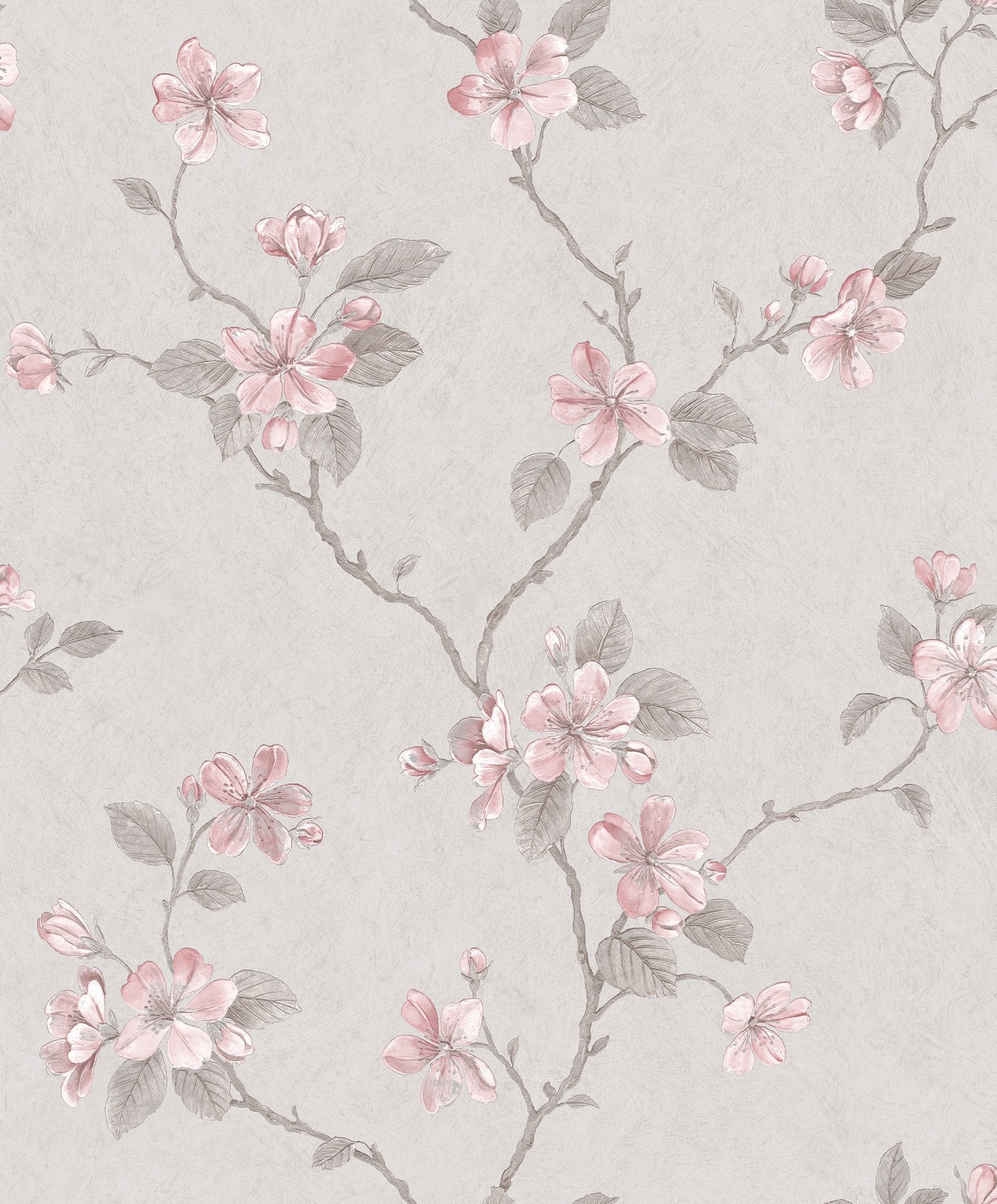 Floral wallpaper in pink color - pattern number G67614 - by Galerie in the Palazzo 2 collection
