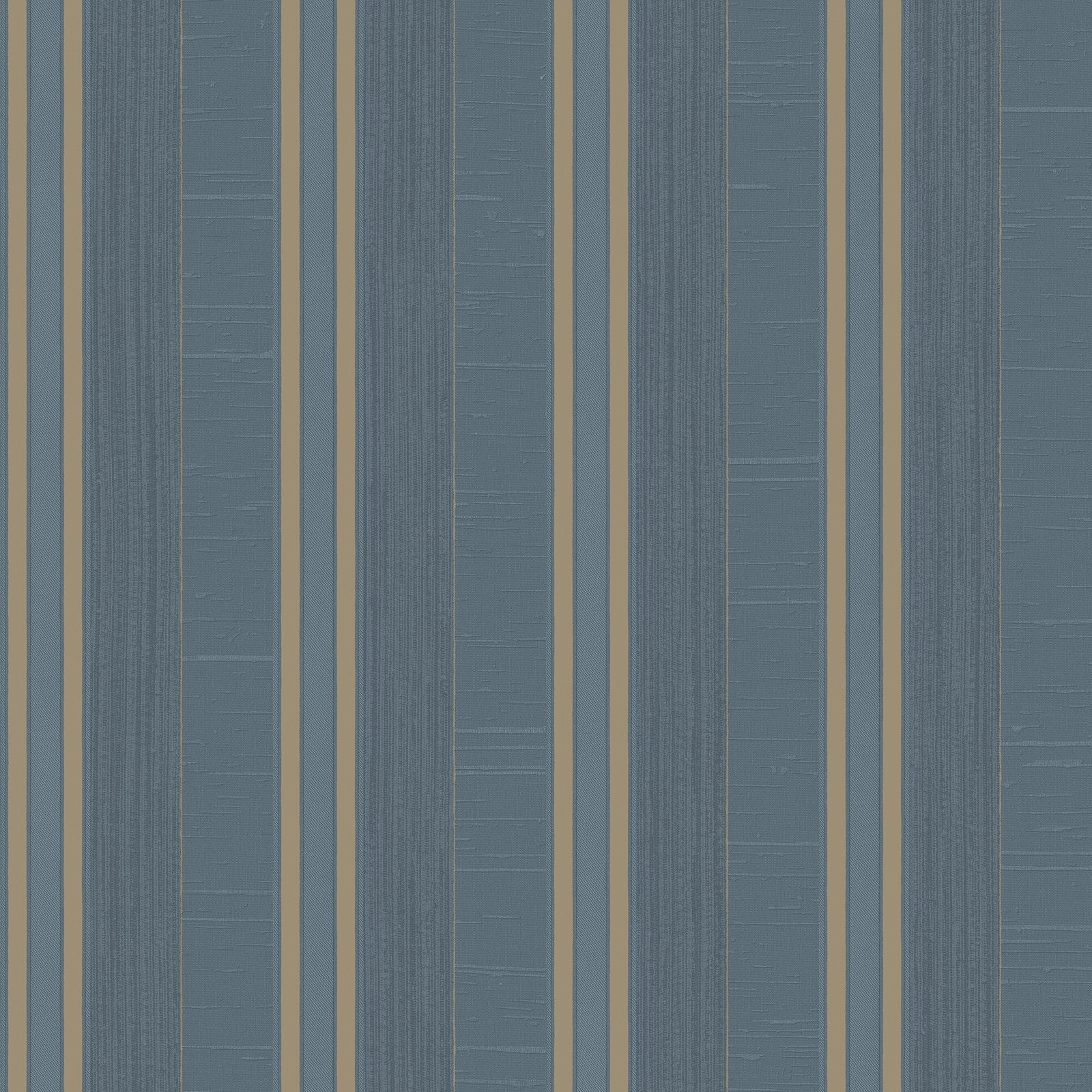 Silk Stripe wallpaper in blue color - pattern number G67628 - by Galerie in the Palazzo 2 collection