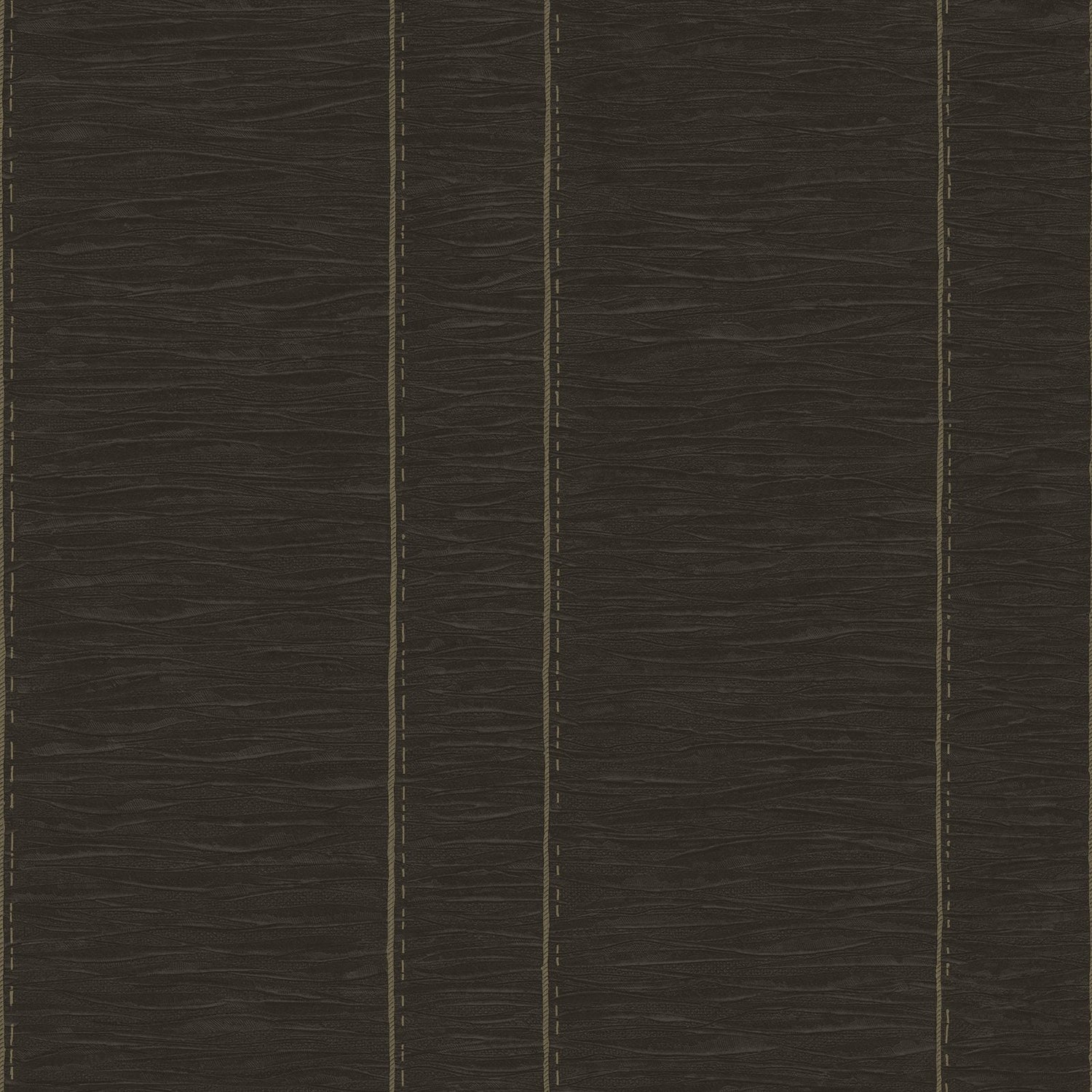 Pleated Stripe wallpaper in bronze brown color - pattern number G67645 - by Galerie in the Palazzo 2 collection