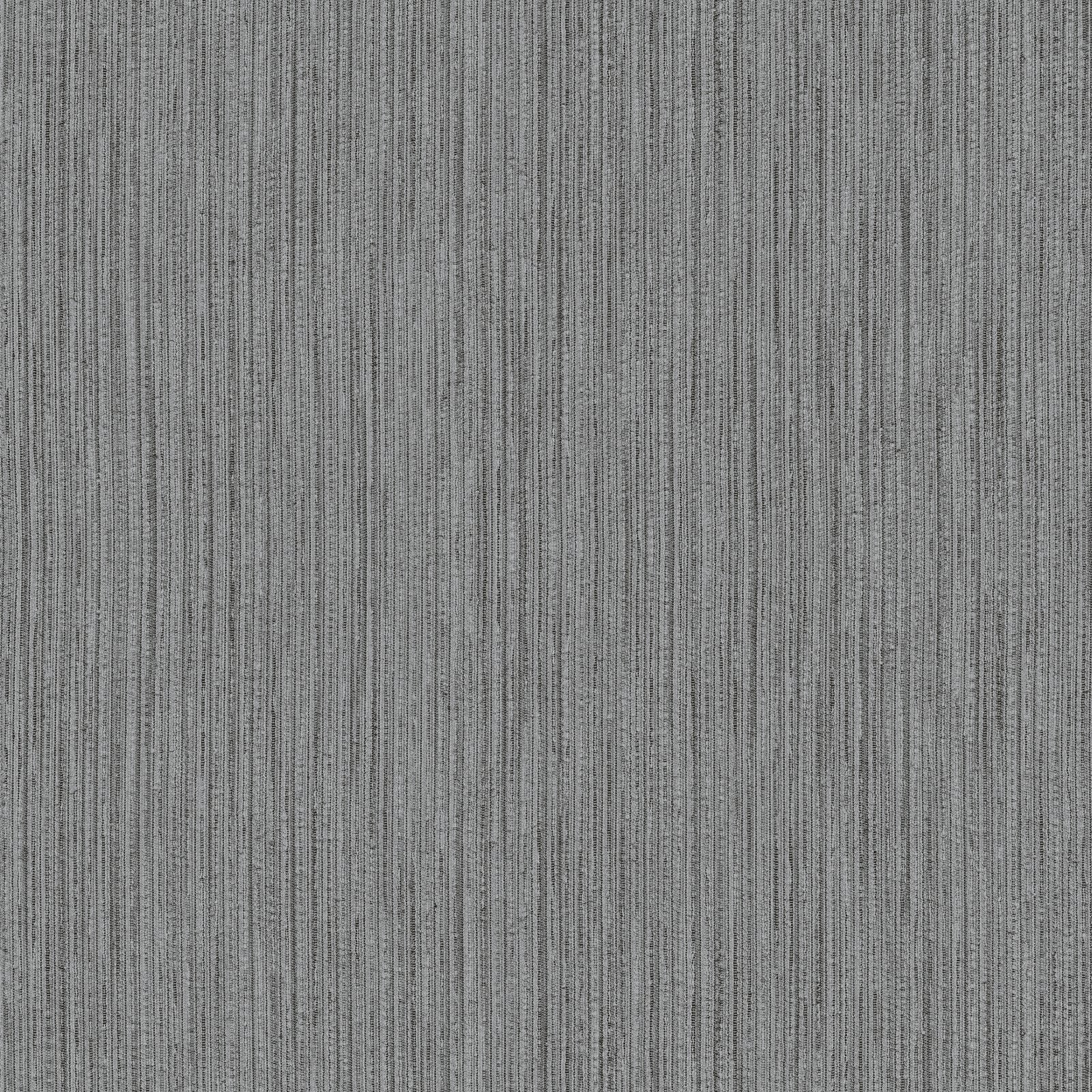 Vertical Textile wallpaper in silver grey color - pattern number G67686 - by Galerie in the Special FX 2 collection