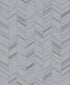 Glitter Chevrons wallpaper in silver grey color - pattern number G67711 - by Galerie in the Special FX 2 collection