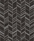 Glitter Chevrons wallpaper in black color - pattern number G67716 - by Galerie in the Special FX 2 collection