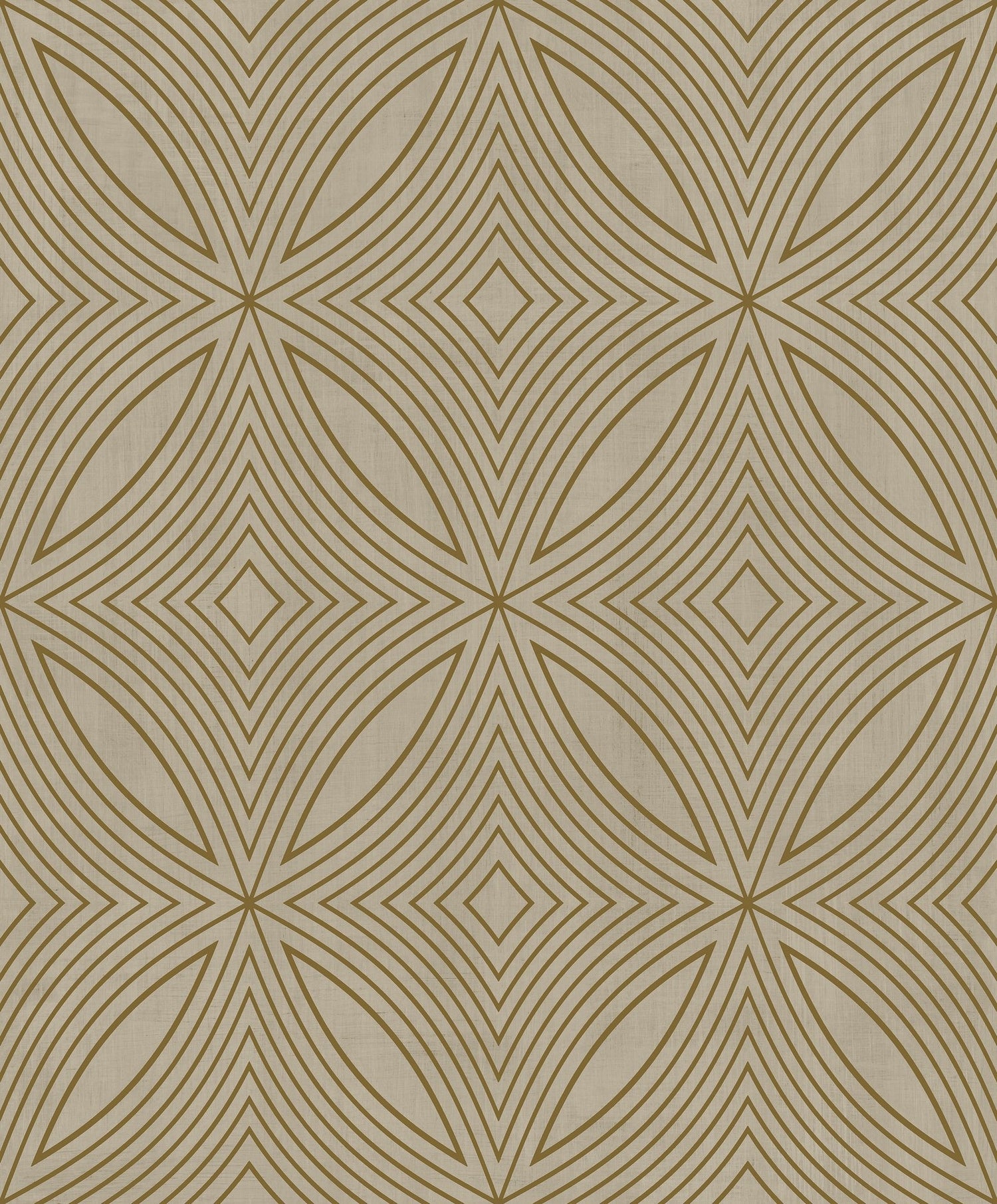 Metallic Spiral wallpaper in gold color - pattern number G67730 - by Galerie in the Special FX 2 collection