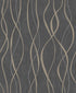 Glitter Ribbons wallpaper in bronze brown color - pattern number G67737 - by Galerie in the Special FX 2 collection
