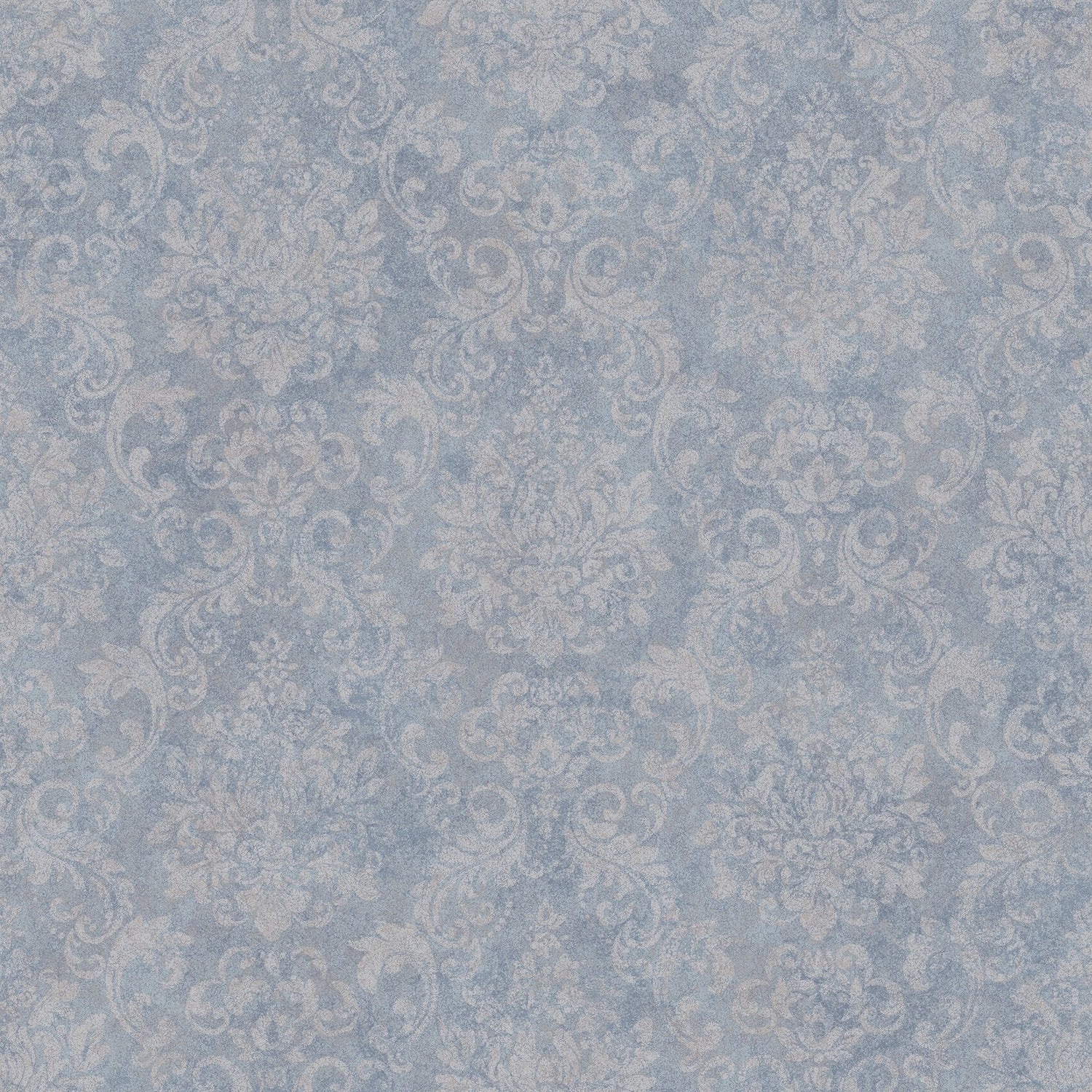 Special Damask wallpaper in blue color - pattern number G68088 - by Galerie in the Special FX 2 collection