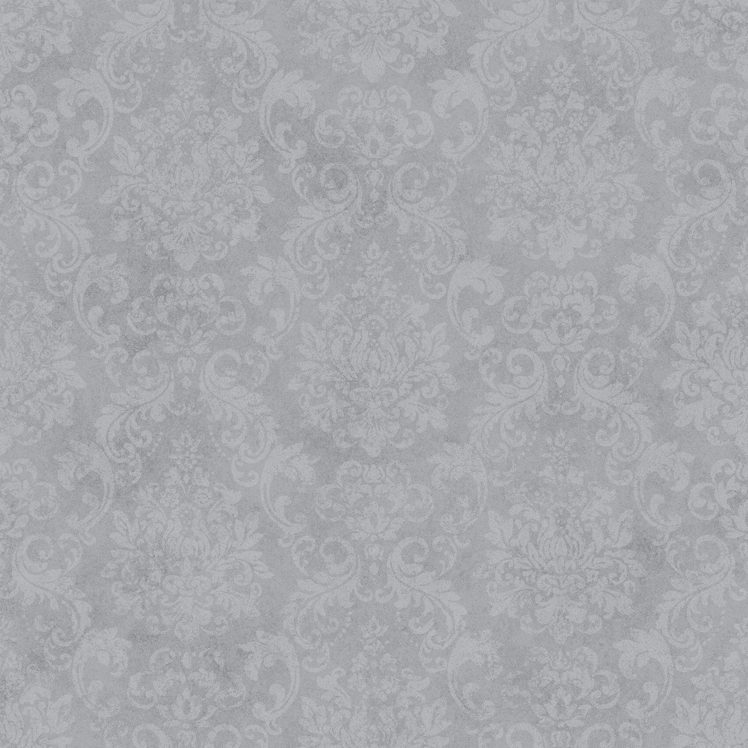 Special Damask wallpaper in silver grey color - pattern number G68090 - by Galerie in the Special FX 2 collection