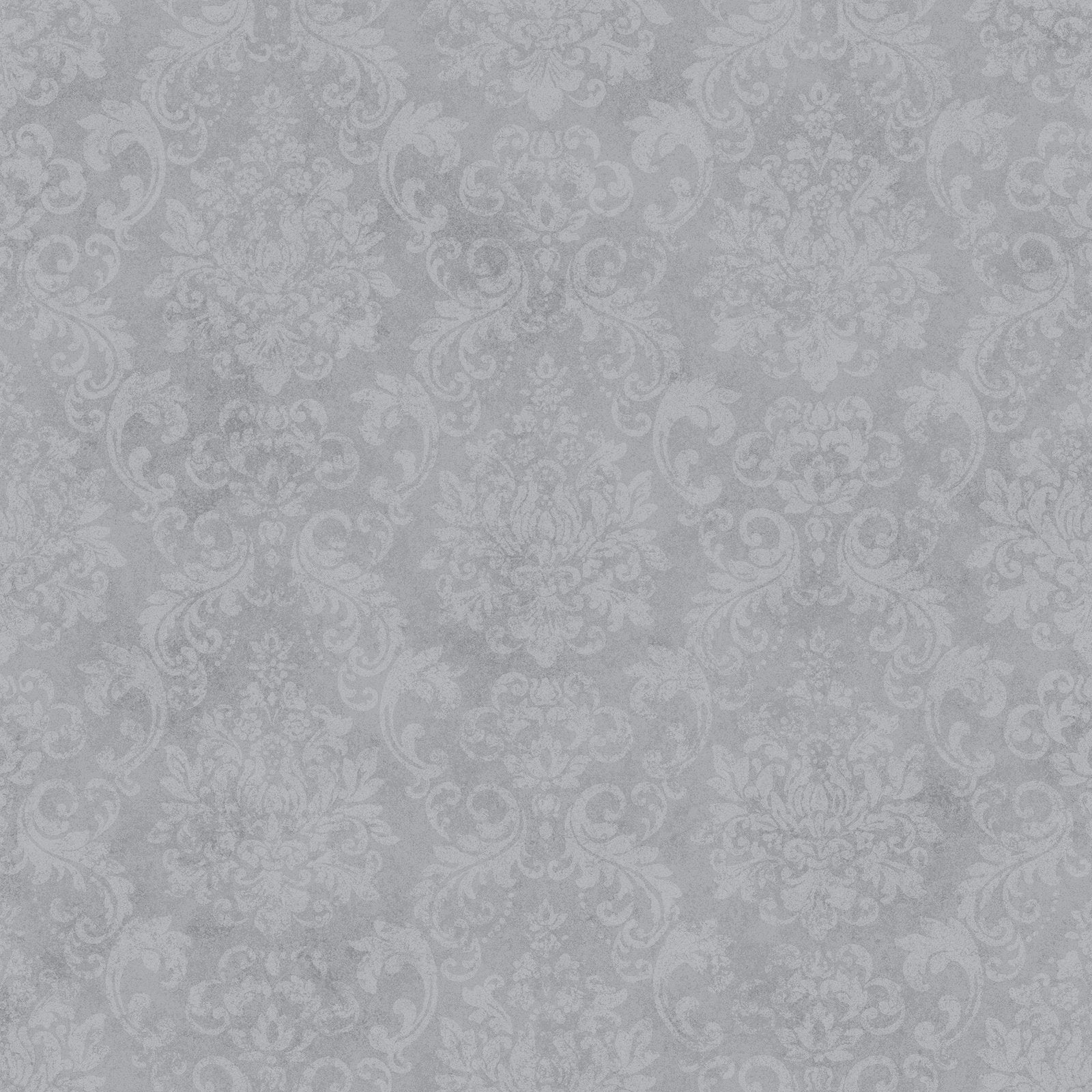 Special Damask wallpaper in silver grey color - pattern number G68090 - by Galerie in the Special FX 2 collection