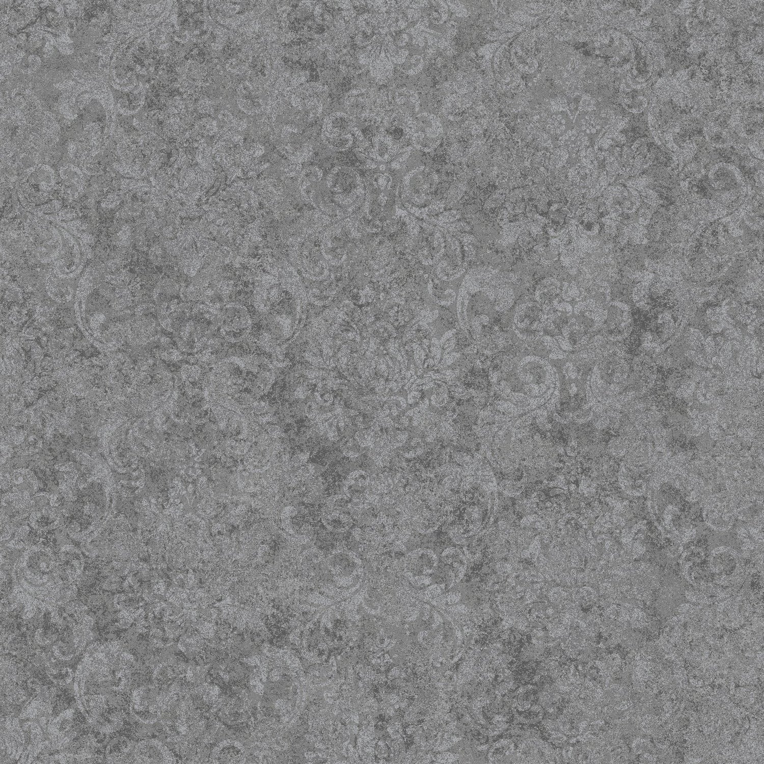 Special Damask wallpaper in silver grey color - pattern number G68091 - by Galerie in the Special FX 2 collection