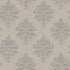 Medallion Damask wallpaper in silver grey color - pattern number G68669 - by Galerie in the Palazzo 2 collection