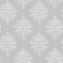 Medallion Damask wallpaper in silver grey color - pattern number G68670 - by Galerie in the Palazzo 2 collection