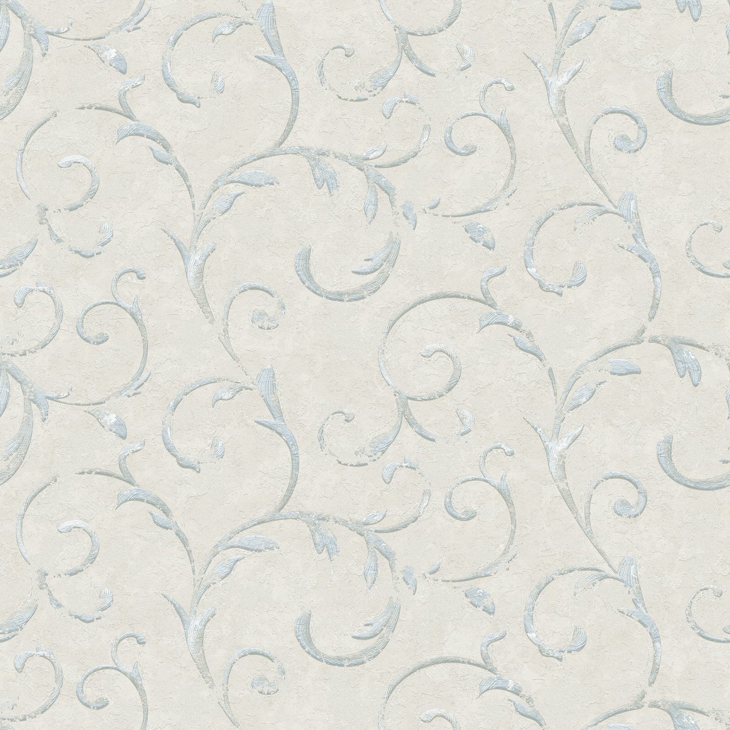 Palazzo Scroll wallpaper in cream color - pattern number G68674 - by Galerie in the Palazzo 2 collection