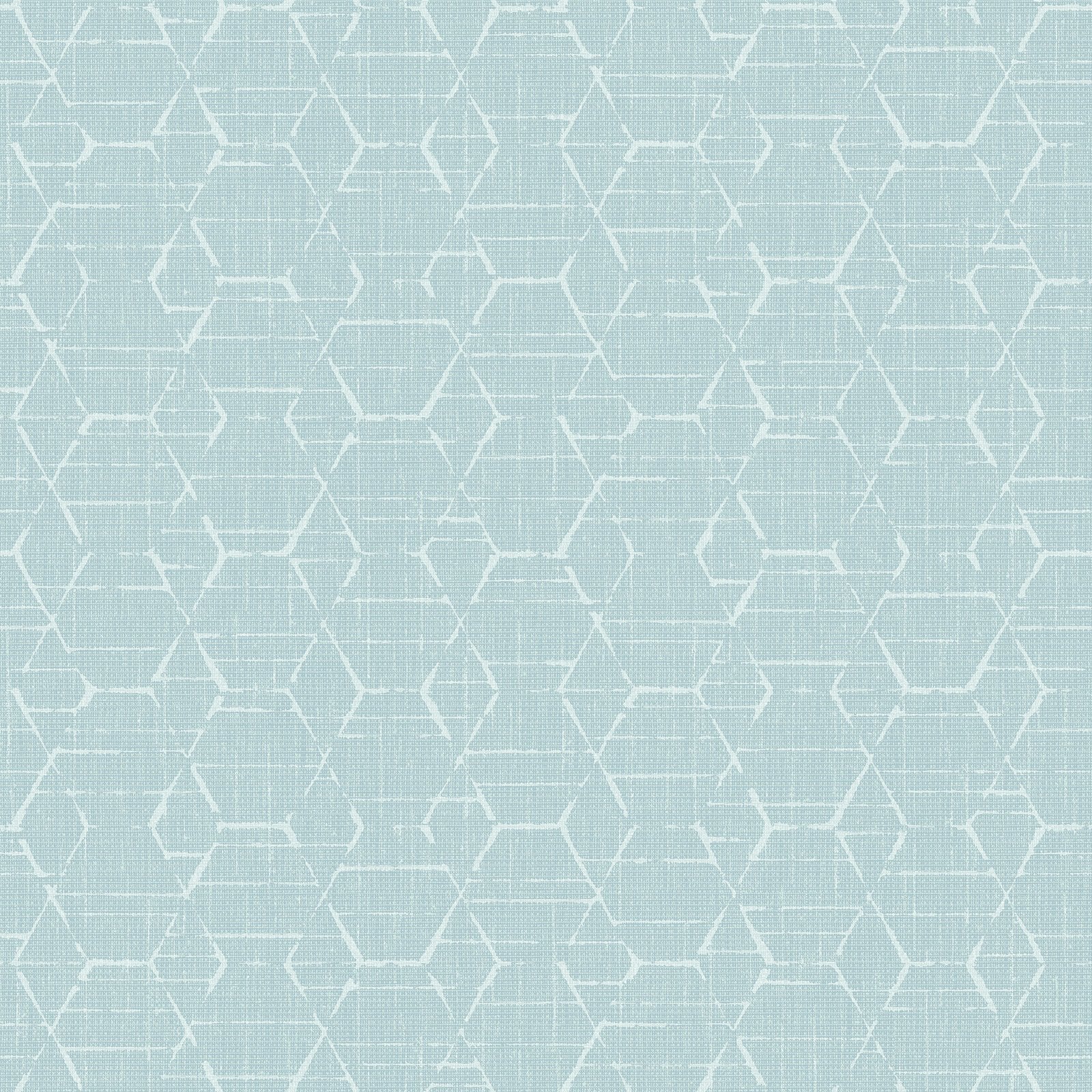Hextex wallpaper in blue color - pattern number G78245 - by Galerie in the Atmosphere collection